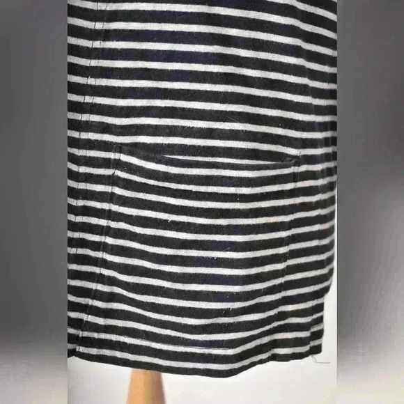 ENGINEERED  GARMENTS Blue Grey Cotton Shawl Collar Nautical Cardigan Small USA - Picture 8 of 10